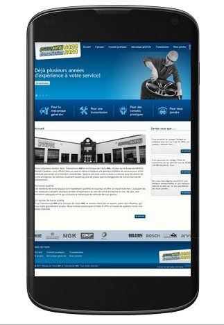 site mobile non-responsive